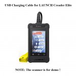 USB Charging Cable for LAUNCH Creader Elite CRE300 CRE302 CRE305